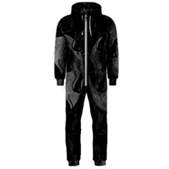 Black Cat Full Moon Hooded Jumpsuit (men) 