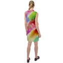 Colorful watercolors                       Sleeveless Shirt Dress View2