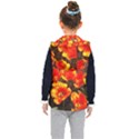 Orange tulips at the Commons Kids  Hooded Puffer Vest View2