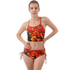 Orange Tulips At The Commons Mini Tank Bikini Set by Riverwoman