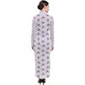 Cycling Motif Design Pattern Turtleneck Maxi Dress View2