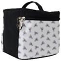 Cycling Motif Design Pattern Make Up Travel Bag (Big) View1