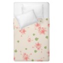 pink flowers pattern spring nature Duvet Cover Double Side (Single Size) View1