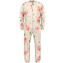 pink flowers pattern spring nature OnePiece Jumpsuit (Men)  View1