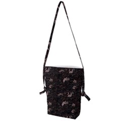 Cats Pattern Folding Shoulder Bag by bloomingvinedesign