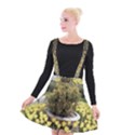 Columbus Commons yellow tulips Suspender Skater Skirt View1