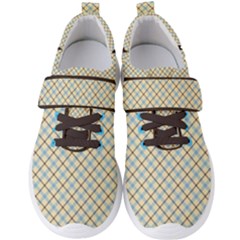 Plaid 2 Men s Velcro Strap Shoes by dressshop