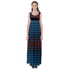 Signal Background Pattern Light Texture Empire Waist Maxi Dress by Sudhe