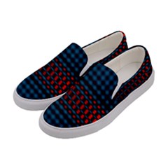 Signal Background Pattern Light Texture Women s Canvas Slip Ons by Sudhe