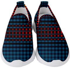 Signal Background Pattern Light Texture Kids  Slip On Sneakers by Sudhe