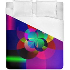 Fractal Artwork Abstract Background Duvet Cover (california King Size)