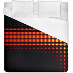 Signal Background Pattern Light Duvet Cover (king Size) by Sudhe