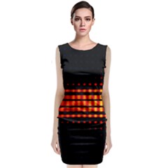 Signal Background Pattern Light Classic Sleeveless Midi Dress