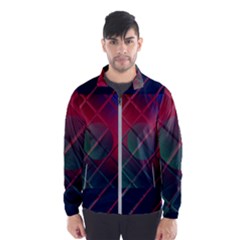 Fractal Artwork Abstract Background Men s Windbreaker