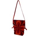 Abstract Background Design Red Folding Shoulder Bag View1