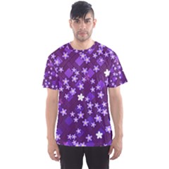 Ross Pattern Square Men s Sports Mesh Tee