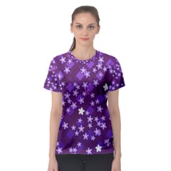 Ross Pattern Square Women s Sport Mesh Tee