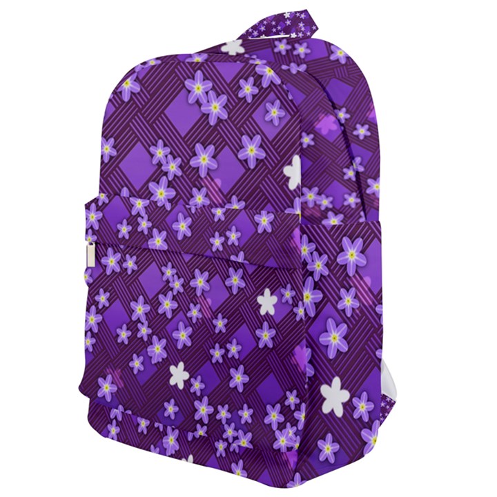 Ross Pattern Square Classic Backpack