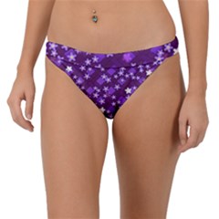 Ross Pattern Square Band Bikini Bottom