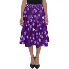 Ross Pattern Square Perfect Length Midi Skirt by HermanTelo