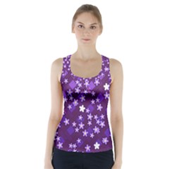 Ross Pattern Square Racer Back Sports Top