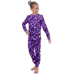 Ross Pattern Square Kids  Long Sleeve Set  by HermanTelo