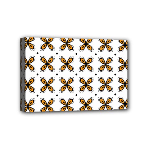 Pattern Orange Mini Canvas 6  X 4  (stretched)