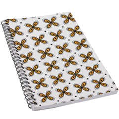 Pattern Orange 5 5  X 8 5  Notebook