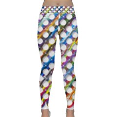 Rings Geometric Circles Random Classic Yoga Leggings