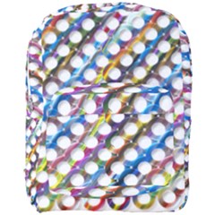 Rings Geometric Circles Random Full Print Backpack