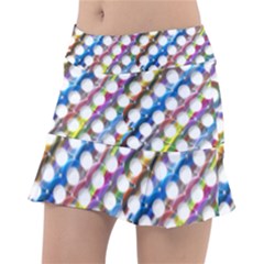 Rings Geometric Circles Random Tennis Skirt