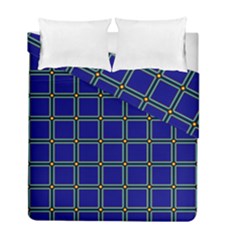 Background Pattern Design Geometric Duvet Cover Double Side (full/ Double Size) by Sudhe