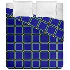 Background Pattern Design Geometric Duvet Cover Double Side (california King Size) by Sudhe