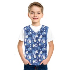 White Flowers Summer Plant Kids  Sportswear