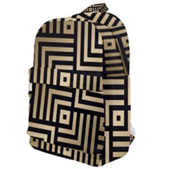 Geometric Pattern   Seamless Luxury Gold Vector Classic Backpack by Sudhe