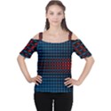 Signal Background Pattern Light Texture Cutout Shoulder Tee View1