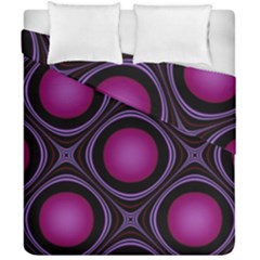 Abstract Background Design Purple Duvet Cover Double Side (california King Size) by Sudhe