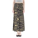 Abstract Art Deco Seamless Pattern Vector Full Length Maxi Skirt View1