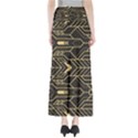 Abstract Art Deco Seamless Pattern Vector Full Length Maxi Skirt View2