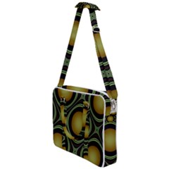 Abstract Background Design Cross Body Office Bag