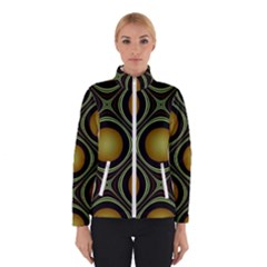 Abstract Background Design Winter Jacket by Sudhe