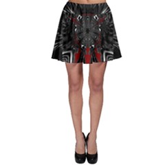 Abstract Artwork Art Fractal Skater Skirt by Sudhe