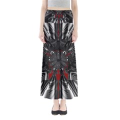 Abstract Artwork Art Fractal Full Length Maxi Skirt by Sudhe