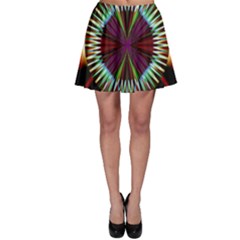 Artwork Fractal Allegory Art Skater Skirt