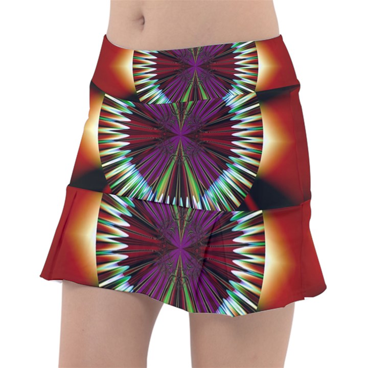 Artwork Fractal Allegory Art Tennis Skirt