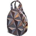 3d Abstract  Pattern Travel Backpacks View1