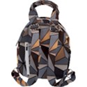 3d Abstract  Pattern Travel Backpacks View2