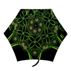 Artwork Fractal Allegory Art Mini Folding Umbrellas by Sudhe