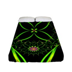 Artwork Fractal Allegory Art Fitted Sheet (full/ Double Size) by Sudhe