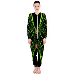 Artwork Fractal Allegory Art Onepiece Jumpsuit (ladies)  by Sudhe